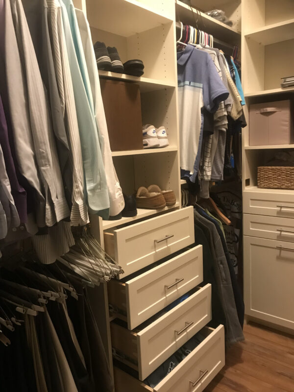 Drawer Unit and Double Hang