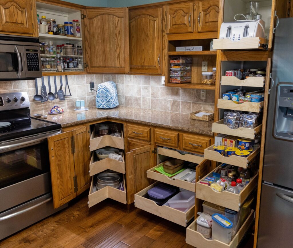 Innovative Storage Solutions with Slide Out Shelves