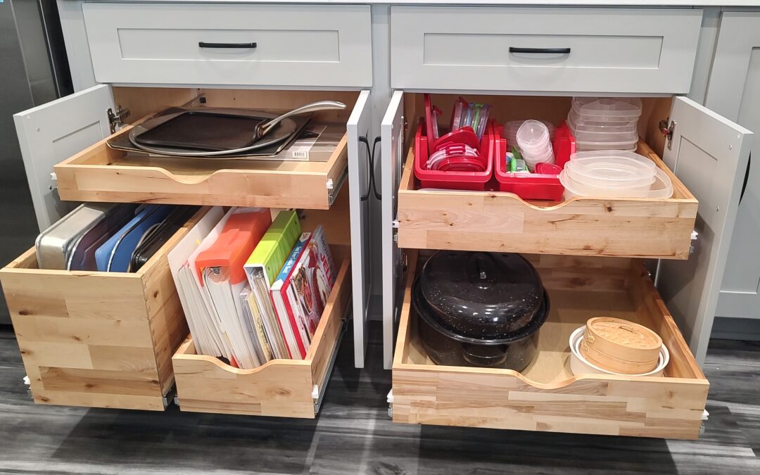 Maximize Your Kitchen Efficiency with Slide-Out Shelves: Stop Buying What You Already Have!