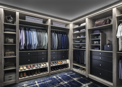 Slim Shaker Walk-In Closet