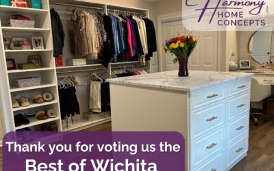 Best of Wichita Closets 2nd Year in a Row!