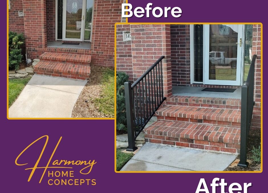 Welcome Friends Safely: The Power of Adding Handrails to Your Front Steps