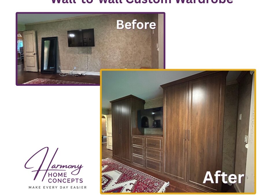 A Custom Wall-to-Wall Wardrobe That Restored Space, Style, and Function