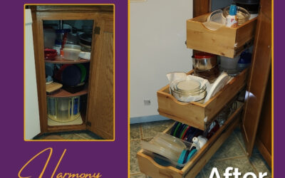 A Smarter Corner Cabinet Solution with Pull-Out Shelves