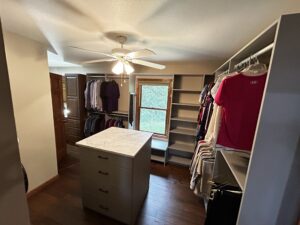 room to closet conversion